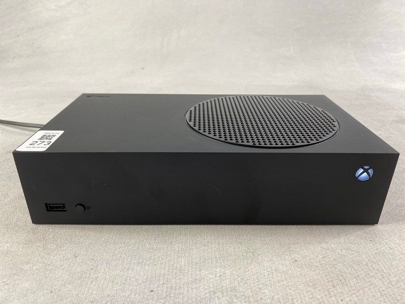 Lot 273  
            Nottingham Prem - Delivery Only 

                
MICROSOFT XBOX SERIES S GAMING CONSOLE: MODEL NO 1883 (WITH BOX & ACCESSORIES)  [...