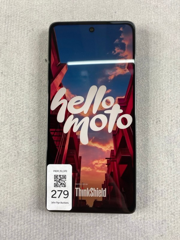 Lot 279  
            Nottingham Prem - Delivery Only 

                
MOTOROLA MOTO G75 5G 256GB SMARTPHONE IN GREY.  [JPTN48689]