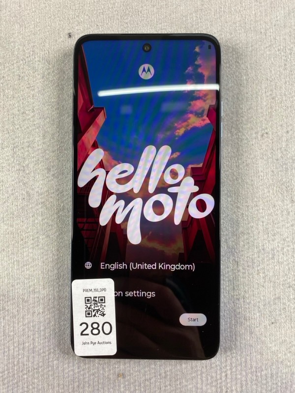 Lot 280  
            Nottingham Prem - Delivery Only 

                
MOTOROLA MOTO E15 64GB SMARTPHONE.  [JPTN48691]