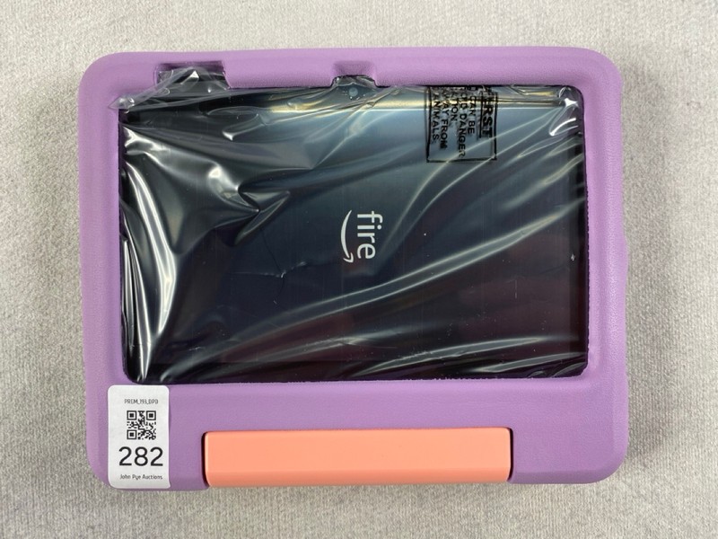 Lot 282  
            Nottingham Prem - Delivery Only 

                
FIRE HD 7 KIDS  TABLET WITH WIFI. (WITH BOX & ACCESSORIES)  [JPTN48661]