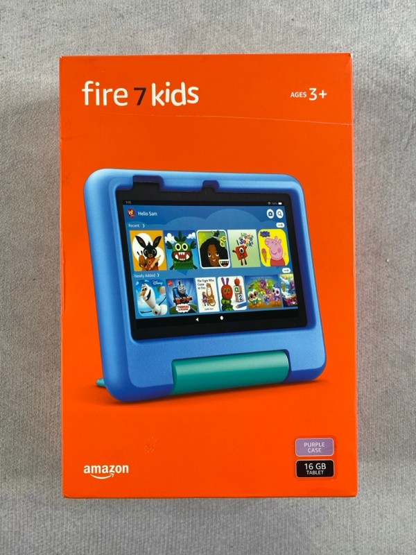 Lot 282  
            Nottingham Prem - Delivery Only 

                
FIRE HD 7 KIDS  TABLET WITH WIFI. (WITH BOX & ACCESSORIES)  [JPTN48661]