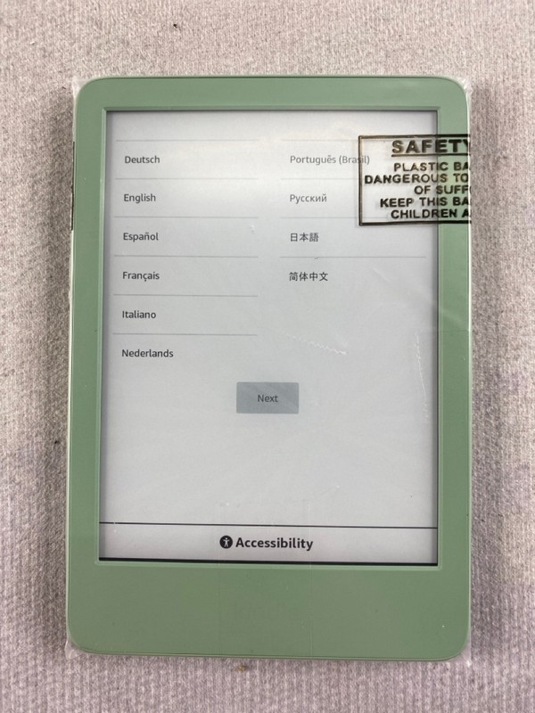 Lot 287  
            Nottingham Prem - Delivery Only 

                
KINDLE (11TH GENERATION)  TABLET WITH WIFI. (WITH BOX & ACCESSORIES)  [JPTN48653] - Image 2