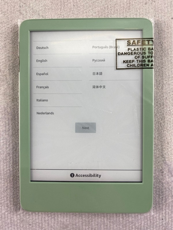 Lot 287  
            Nottingham Prem - Delivery Only 

                
KINDLE (11TH GENERATION)  TABLET WITH WIFI. (WITH BOX & ACCESSORIES)  [JPTN48653] - Image 4