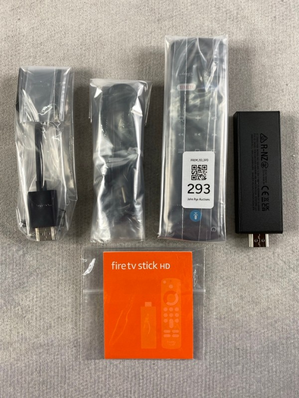 Lot 293  
            Nottingham Prem - Delivery Only 

                
FIRE TV STICK. (WITH ACCESSORIES)  [JPTN48687]
