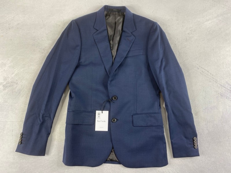 Lot 36  
            Nottingham Prem - Delivery Only 

                
PAUL SMITH MENS BUTTON JACKET.SIZE 36/46 MADE FROM 100% WOOL