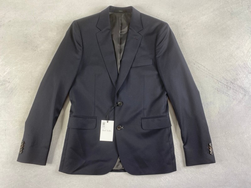 Lot 53  
            Nottingham Prem - Delivery Only 

                
PAUL SMITH MENS BUTTON JACKET.SIZE 38/48 MADE FROM 100% WOOL