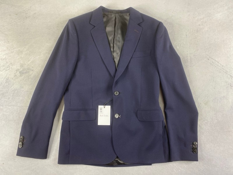 Lot 58  
            Nottingham Prem - Delivery Only 

                
PAUL SMITH MENS BUTTON JACKET.SIZE 40/34 MADE FROM 100% WOOL