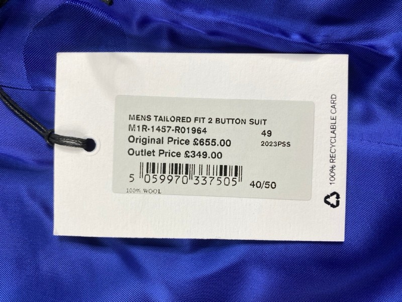 Lot 7  
            Nottingham Prem - Delivery Only 

                
PAUL SMITH MENS BUTTON JACKET.SIZE 40/50 MADE FROM 100% WOOL - Image 4