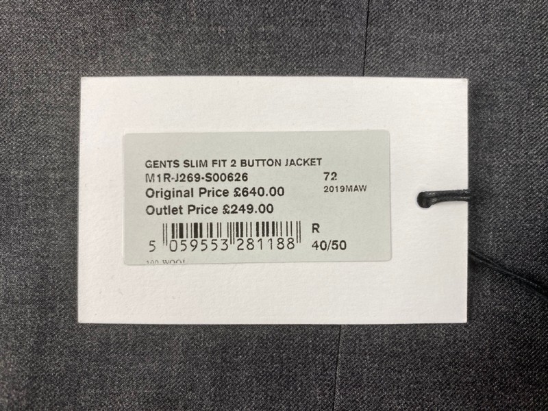 Lot 83  
            Nottingham Prem - Delivery Only 

                
PAUL SMITH MENS BUTTON JACKET.SIZE 40/50 MADE FROM 100% WOOL - Image 4