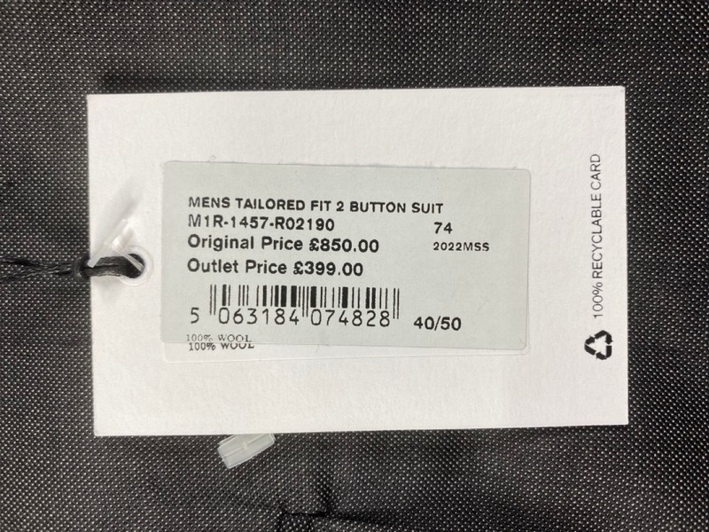 Lot 84  
            Nottingham Prem - Delivery Only 

                
PAUL SMITH MENS BUTTON JACKET.SIZE 40 MADE FROM 100% WOOL - Image 4