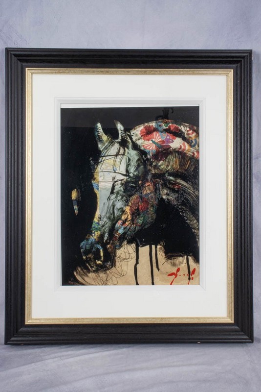 Lot 14  
            Nottingham Luxury Room - Collection Only 

                
Artwork by Christian Hook titled Shinne-Saku.  Please see full details below.