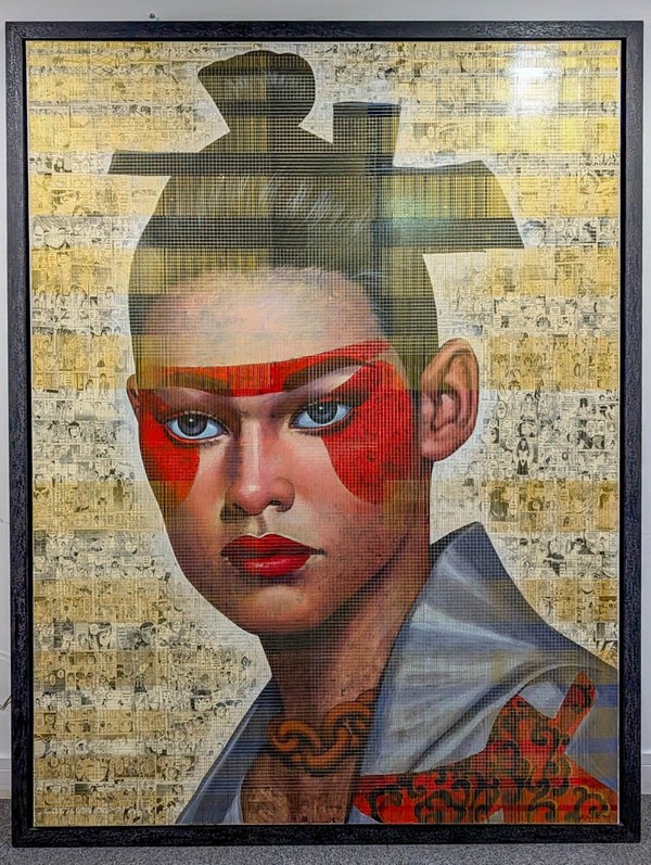 Lot 15  
            Nottingham Luxury Room - Collection Only 

                
Artwork by Puritat Deangharm, titled Geisha Warrior.  Please see full details below.