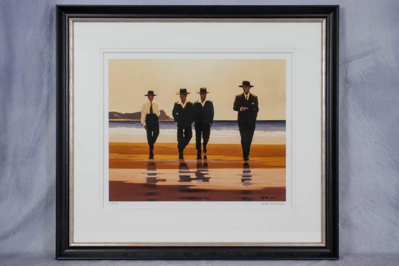Lot 17  
            Nottingham Luxury Room - Collection Only 

                
Artwork by Jack Vettriano, titled The Billy Boys.  Please see full details below.