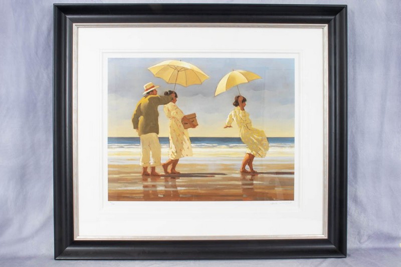 Lot 18  
            Nottingham Luxury Room - Collection Only 

                
Artwork by Jack Vettriano, titled The Picnic Party.  Please see full details below.