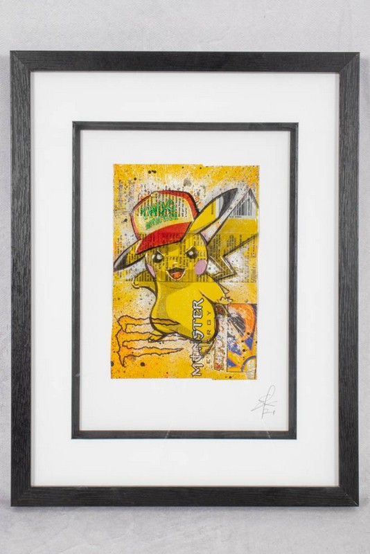 Lot 19  
            Nottingham Luxury Room - Collection Only 

                
Artwork by Chris Duncan, titled Pikachu on a Monster Can. Please see full details...