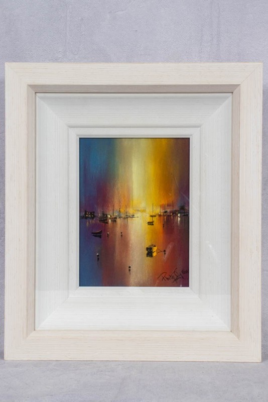 Lot 20  
            Nottingham Luxury Room - Collection Only 

                
Artwork by Philip Gray, titled Shimmering Lights.  Please see full details below.
