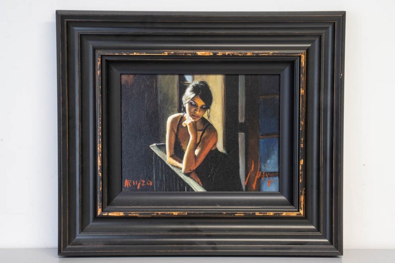 Lot 23  
            Nottingham Luxury Room - Collection Only 

                
Artwork by Fabián Pérez, titled Saba At The Balcony.  Please see full details below.