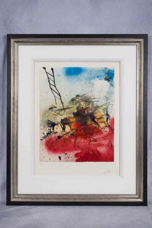 Lot 5  
            Nottingham Luxury Room - Collection Only 

                
Artwork by Salvador Dali titled The Battle of the Jerusalem Hills. Please see ful...