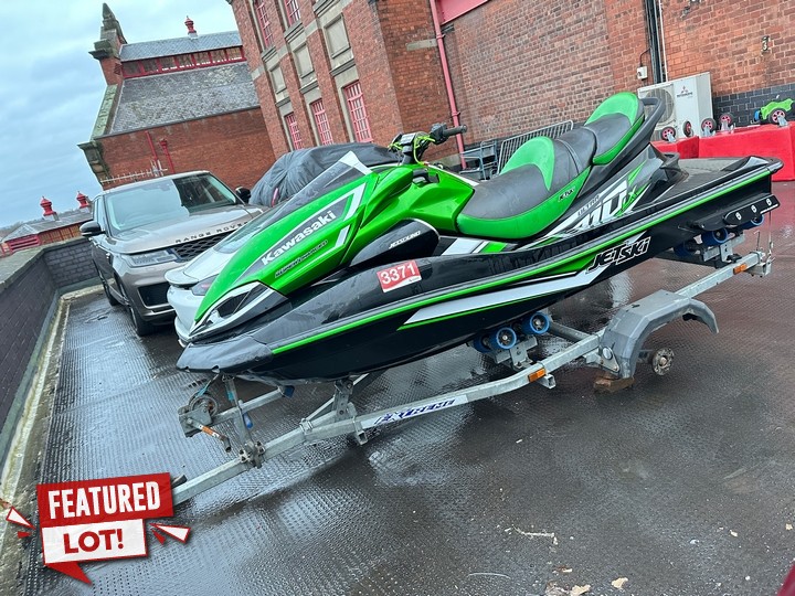 Lot 2  
            Nottingham Luxury Room - Collection Only 

                
Kawasaki Jet Ski Ultra 310LX 2017, With Cover/No Key (Trailer Missing Left Wheel,...