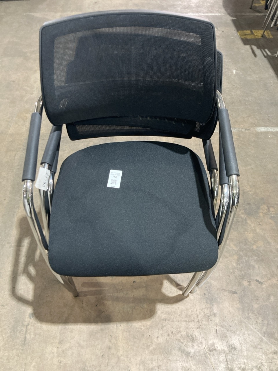 Lot 114  
            Birmingham - Collection Only 

                
3 X BLACK OFFICE CHAIRS