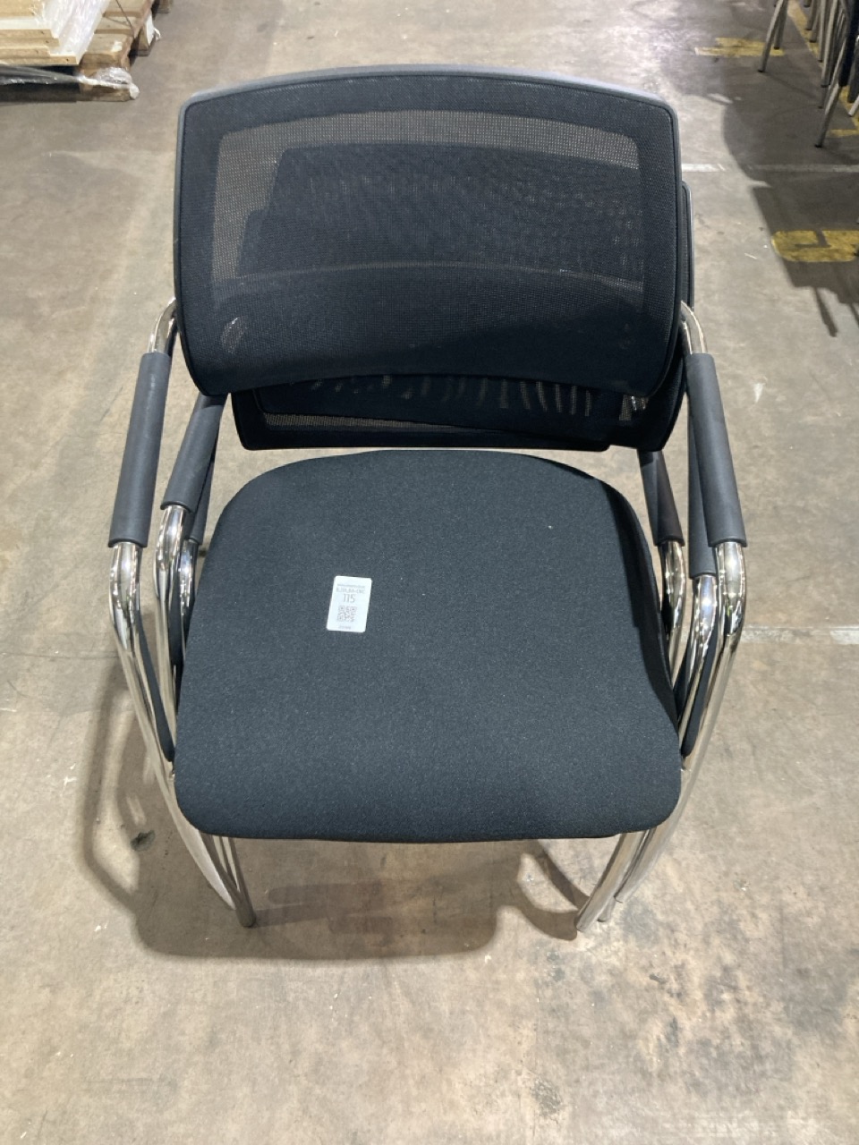 Lot 115  
            Birmingham - Collection Only 

                
3 X BLACK OFFICE CHAIRS