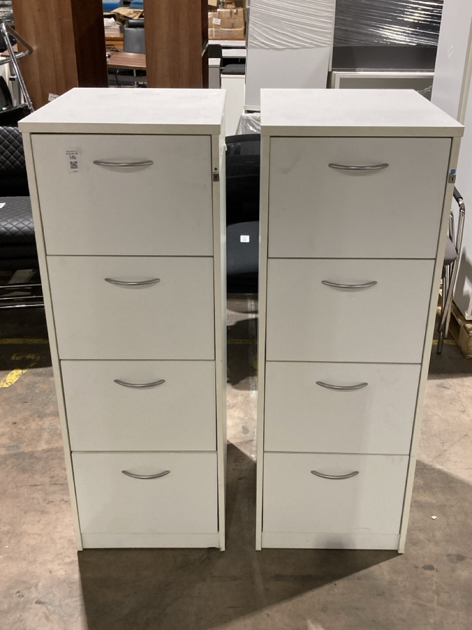 Lot 146  
            Birmingham - Collection Only 

                
2 X FILING CABINETS
