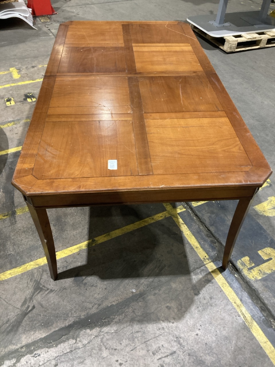 Lot 245  
            Birmingham - Collection Only 

                
WOODEN DINING TABLE