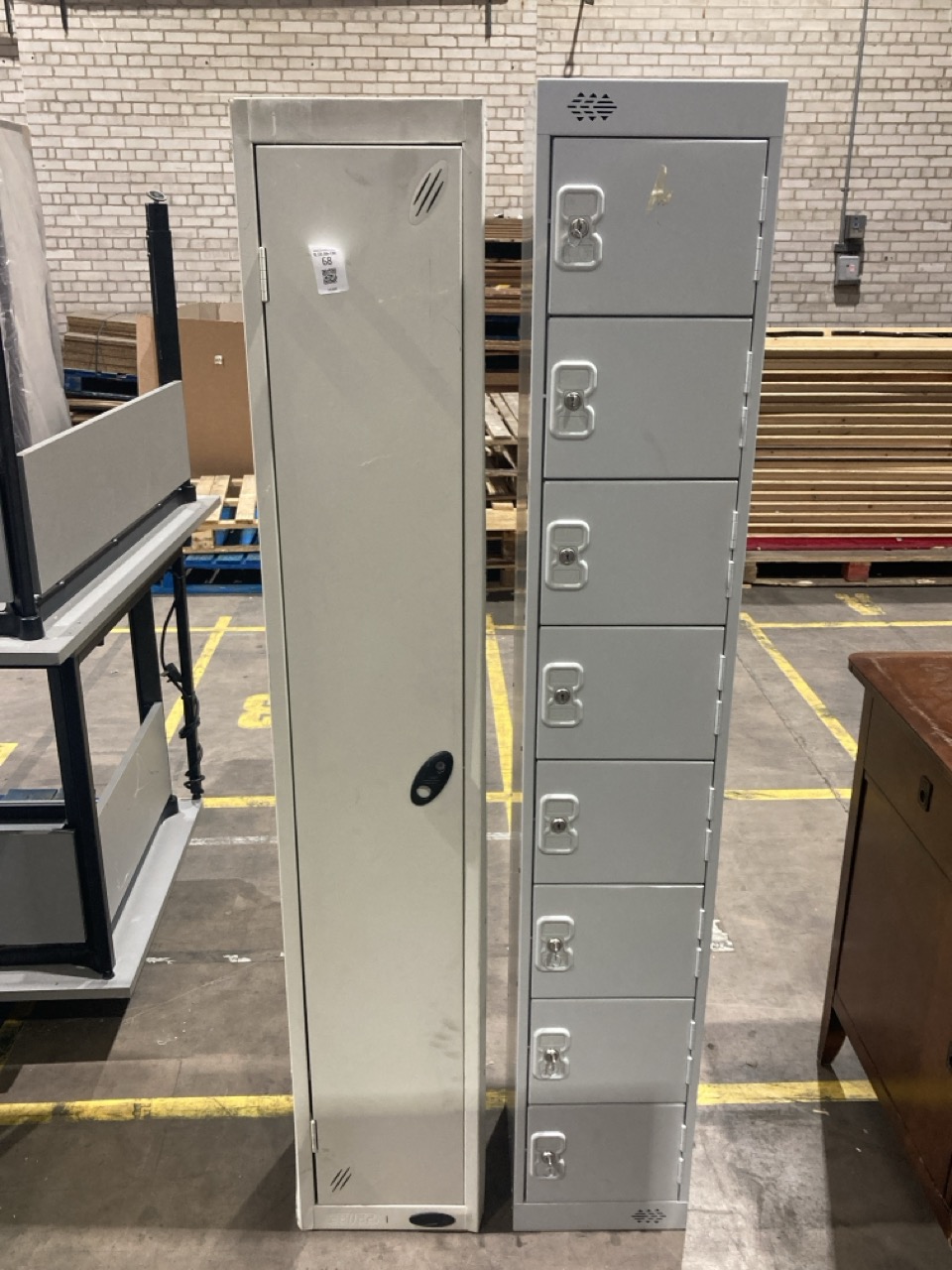 Lot 68  
            Birmingham - Collection Only 

                
ASSORTMENT OF METAL LOCKERS