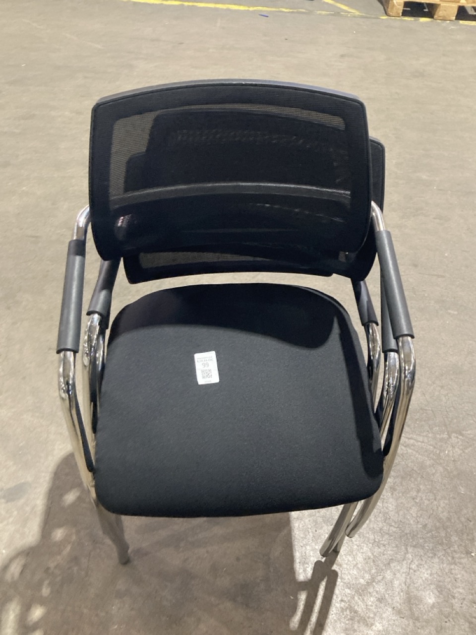 Lot 99  
            Birmingham - Collection Only 

                
3 X BLACK OFFICE CHAIRS