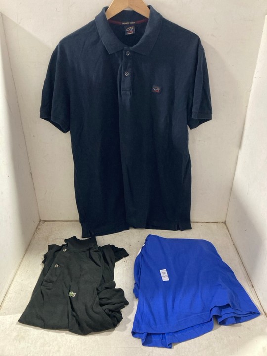 Lot 1009  
            Marchington SR15 - Parcel Delivery Only 

                
PAUL & SHARK YACHTING POLO SHIRT IN NAVY SIZE 3XL RRP £95 TO INCLUDE 2X LACOSTE S...