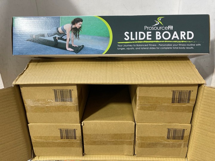 Lot 1081  
            Marchington SR15 - Parcel Delivery Only 

                
6 X PROSOURCE SLIDE BOARDS IN BLACK: LOCATION - BR4