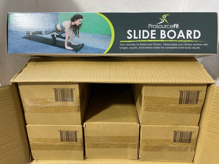 Lot 1082  
            Marchington SR15 - Parcel Delivery Only 

                
6 X PROSOURCE SLIDE BOARDS IN BLACK: LOCATION - BR4
