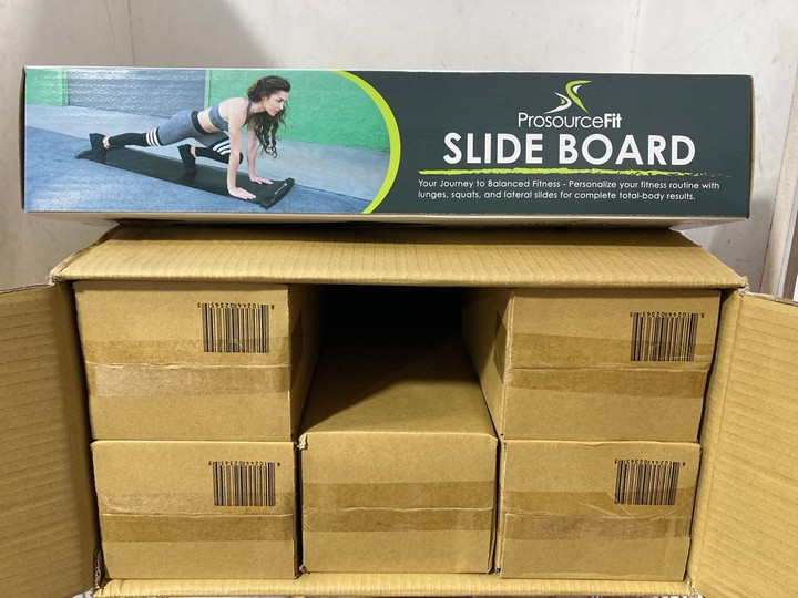 Lot 1086  
            Marchington SR15 - Parcel Delivery Only 

                
6 X PROSOURCE SLIDE BOARDS IN BLACK: LOCATION - BR4