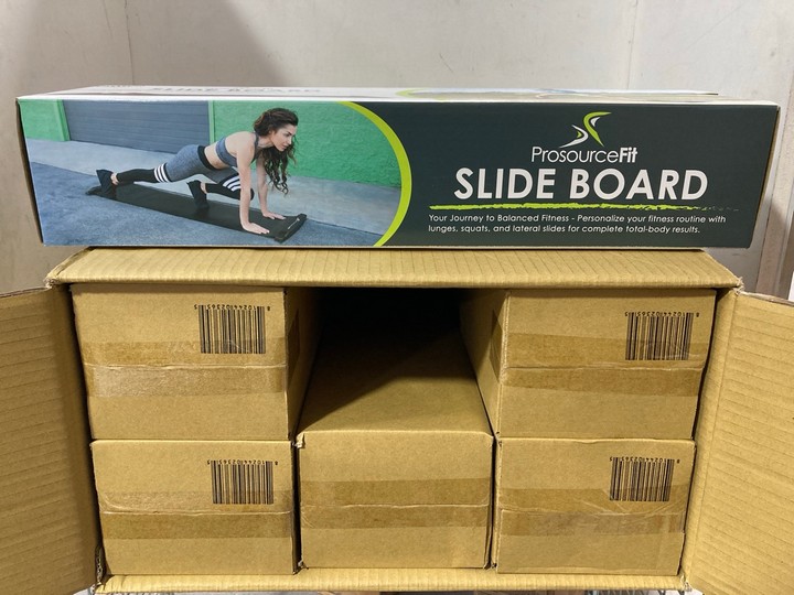 Lot 1088  
            Marchington SR15 - Parcel Delivery Only 

                
6 X PROSOURCE SLIDE BOARDS IN BLACK: LOCATION - BR4