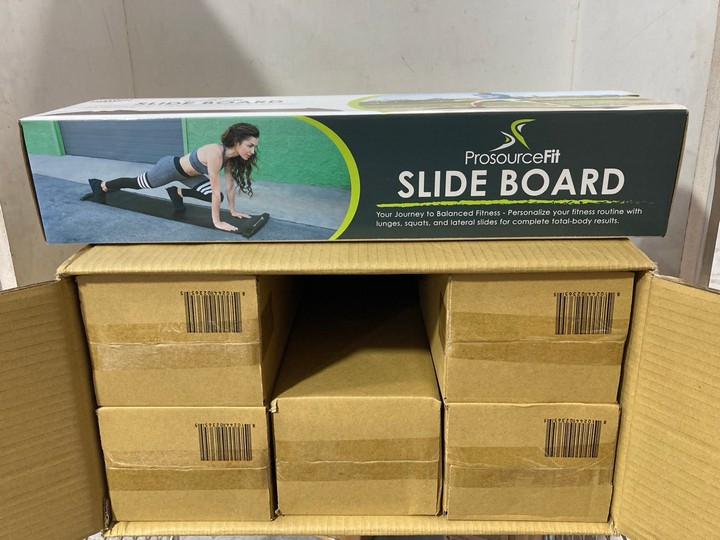 Lot 1091  
            Marchington SR15 - Parcel Delivery Only 

                
6 X PROSOURCE SLIDE BOARDS IN BLACK: LOCATION - BR4