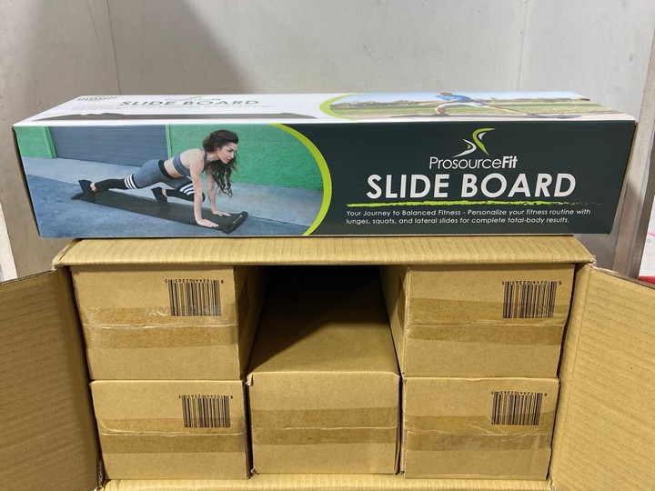 Lot 1092  
            Marchington SR15 - Parcel Delivery Only 

                
6 X PROSOURCE SLIDE BOARDS IN BLACK: LOCATION - BR4