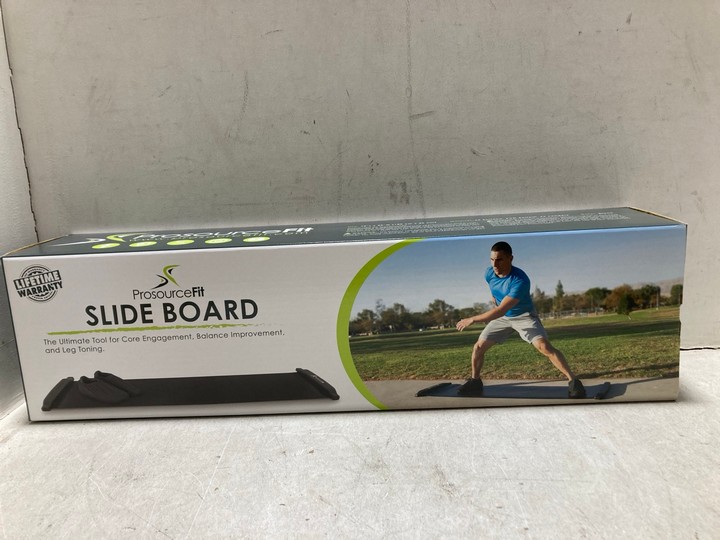 Lot 1130  
            Marchington SR15 - Parcel Delivery Only 

                
6 X PROSOURCE SLIDE BOARDS IN BLACK: LOCATION - BR6