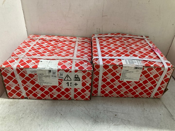 Lot 1136  
            Marchington SR15 - Parcel Delivery Only 

                
FEBI BILSTEIN BRAKE DISCS: LOCATION - BR7