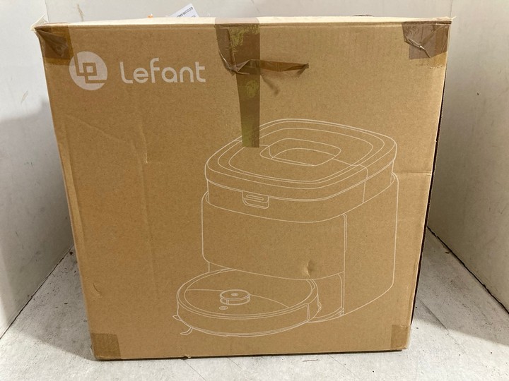 Lot 1169  
            Marchington SR15 - Parcel Delivery Only 

                
LEFANT M3 ROBOT VACUUM WITH MOP IN WHITE - ORIGINAL RRP £239: LOCATION - BR9