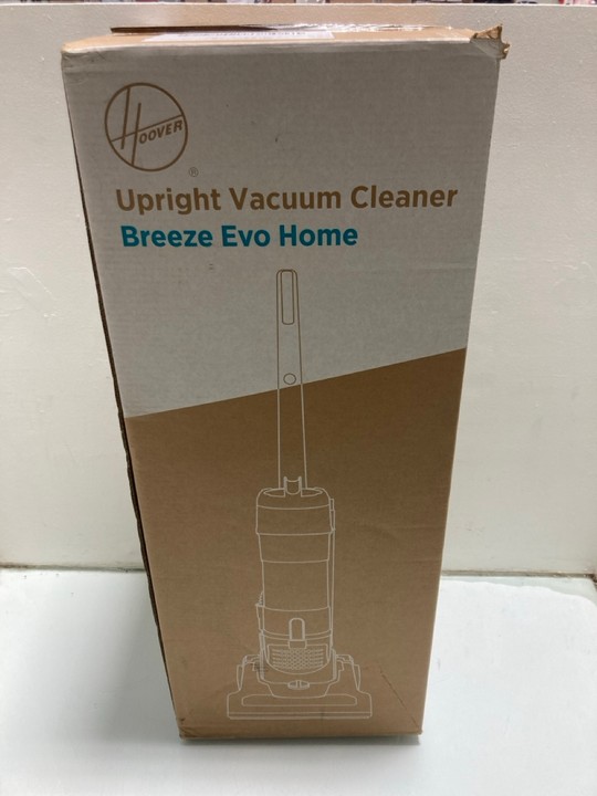 Lot 1214  
            Marchington SR15 - Parcel Delivery Only 

                
HOOVER BREEZE EVO HOME UPRIGHT VACUUM CLEANER ORIGINAL RRP: £176: LOCATION - BR12