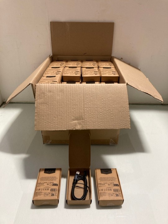 Lot 1273  
            Marchington SR15 - Parcel Delivery Only 

                
QTY OF USB TYPE C TO USB A MALE CHARGER LEADS: LOCATION - BR15