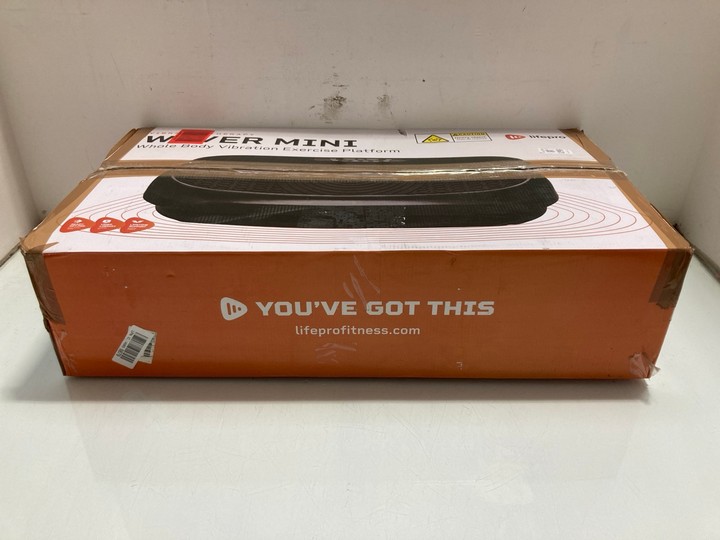 Lot 1293  
            Marchington SR15 - Parcel Delivery Only 

                
LIFEPRO WAVER MACHINE WHOLE BODY VIBRATING EXERCISE PLATFORM ORIGINAL RRP: £173: ...