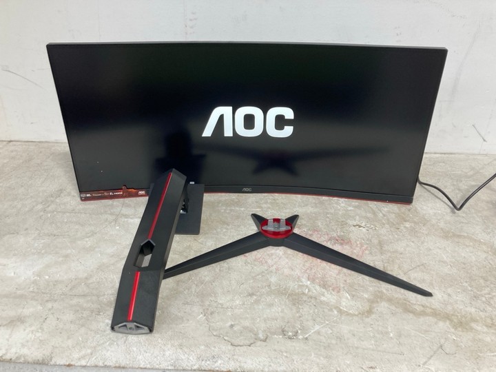 Lot 1301  
            Marchington SR15 - Parcel Delivery Only 

                
AOC GAMING CU34G2XPD 34" GAMING MONITOR ORIGINAL RRP: £300: LOCATION - BR17