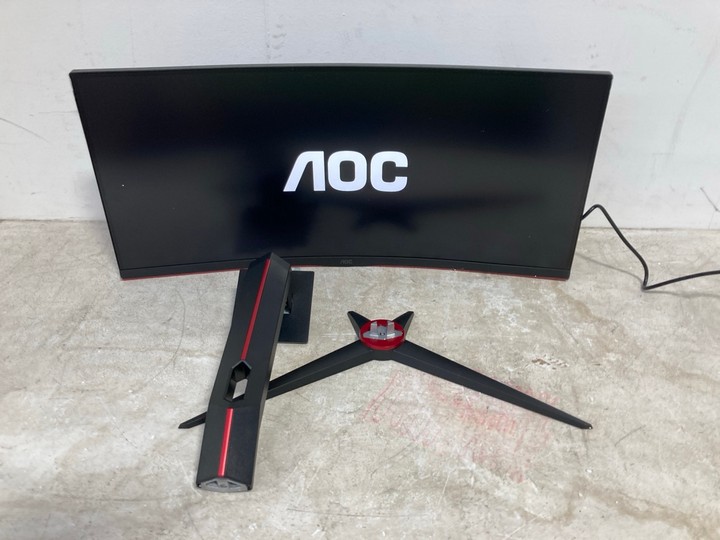 Lot 1302  
            Marchington SR15 - Parcel Delivery Only 

                
AOC GAMING CU34G2XPD 34" GAMING MONITOR ORIGINAL RRP: £300: LOCATION - BR17