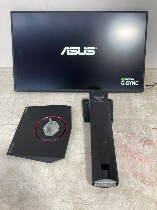 Lot 1303  
            Marchington SR15 - Parcel Delivery Only 

                
ASUS TUF GAMING 27" MONITOR MODEL: VG279QM ORIGINAL RRP: £200: LOCATION - BR17