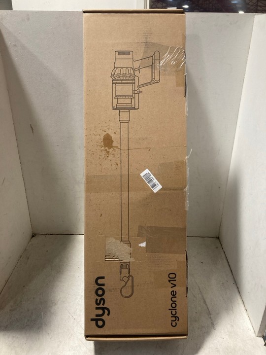 Lot 1323  
            Marchington SR15 - Parcel Delivery Only 

                
DYSON CYCLONE V10 ABSOLUTE CORDLESS VACUUM CLEANER - ORIGINAL RRP £299: LOCATION ...