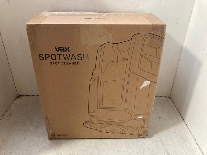 Lot 1340  
            Marchington SR15 - Parcel Delivery Only 

                
VAX SPOT WASH SPOT CLEANER: LOCATION - AR2