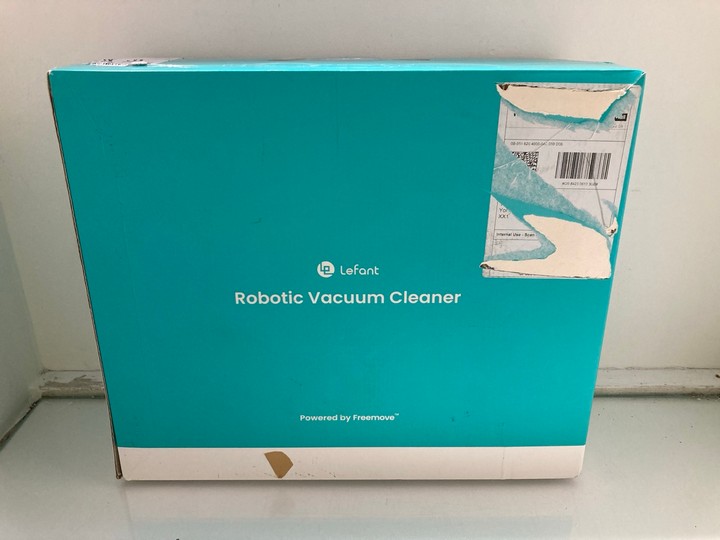 Lot 1380  
            Marchington SR15 - Parcel Delivery Only 

                
LEFANT ROBOT VACUUM CLEANER: LOCATION - AR4