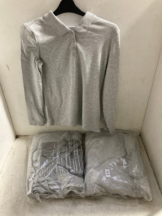 Lot 1435  
            Marchington SR15 - Parcel Delivery Only 

                
QTY OF LONG SLEEVE POLO TOPS IN GREY MARK - UK XXL: LOCATION - AR6