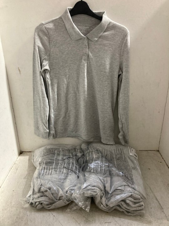 Lot 1436  
            Marchington SR15 - Parcel Delivery Only 

                
QTY OF LONG SLEEVE POLO TOPS IN GREY MARK - UK XXL: LOCATION - AR6